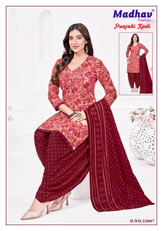 Madhav punjabi kudi vol 25 dress material wholesalers